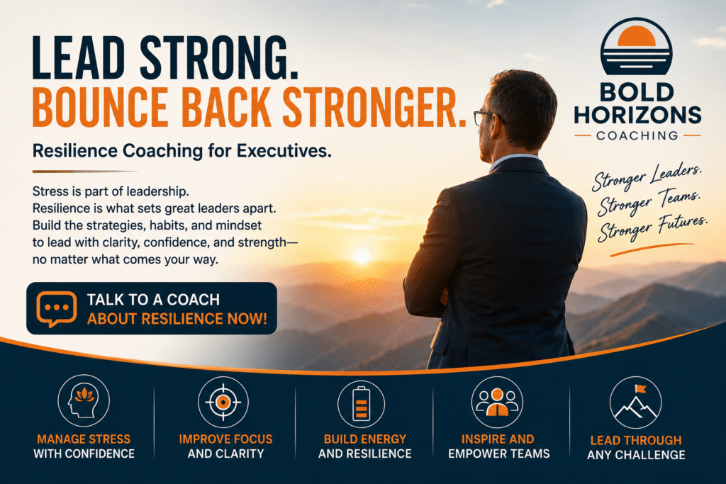 Building Resilience How Coaching Helps Leaders Bounce Back Stronger