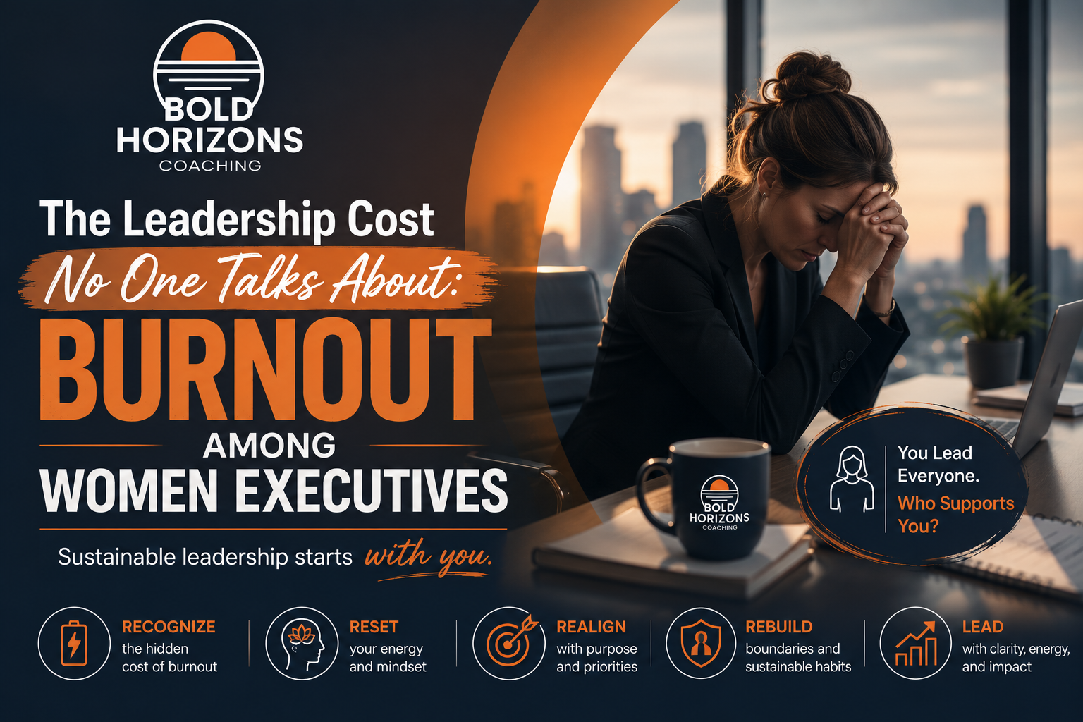 Burnout Among Women Executives Leadership Coaching Guide