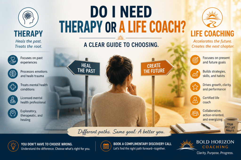 Life Coach vs Therapy How to Choose the Right Support