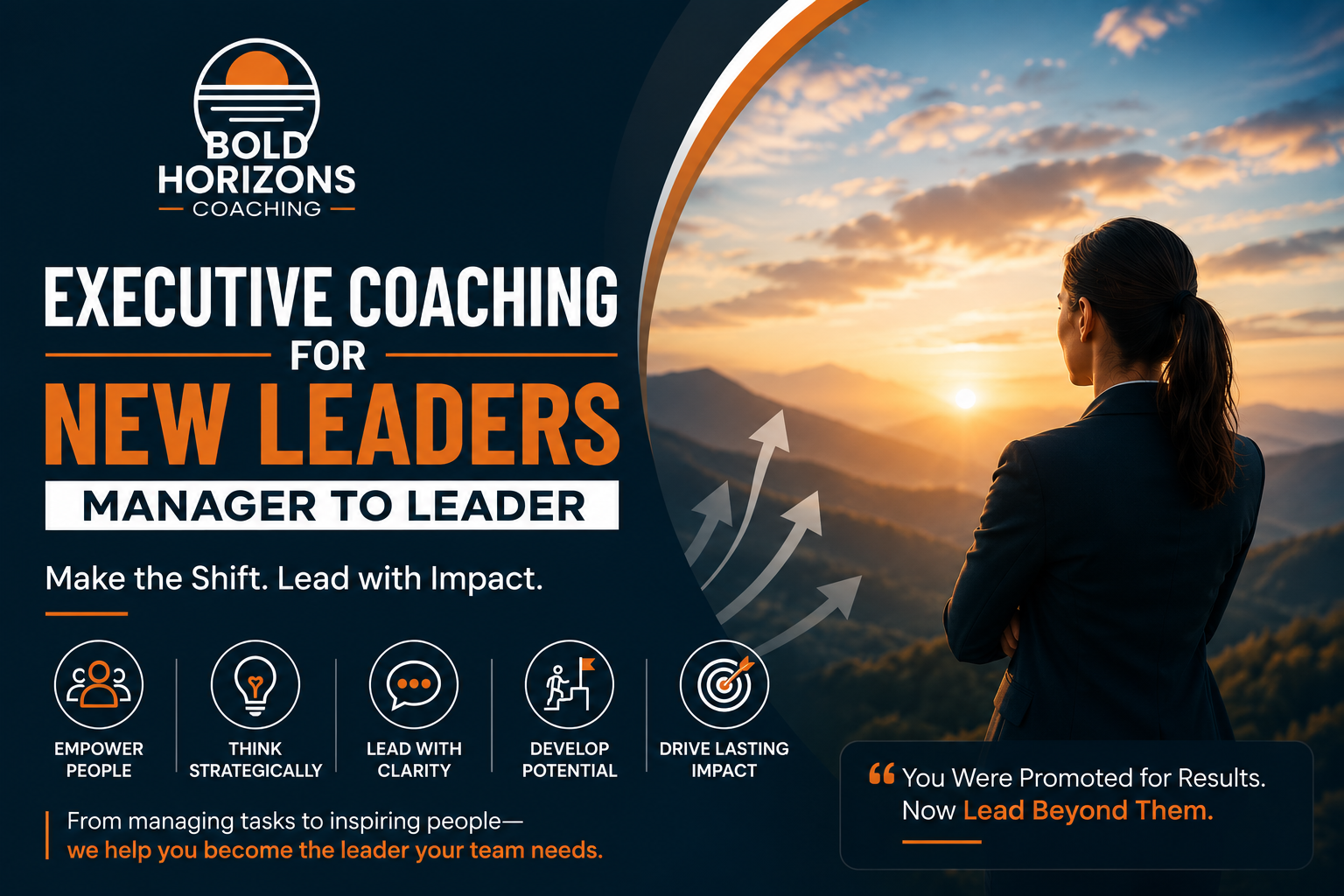 You Were Promoted for Results – Now You’re Expected to Lead