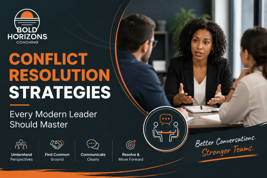 Conflict Resolution Strategies Every Modern Leader Should Master
