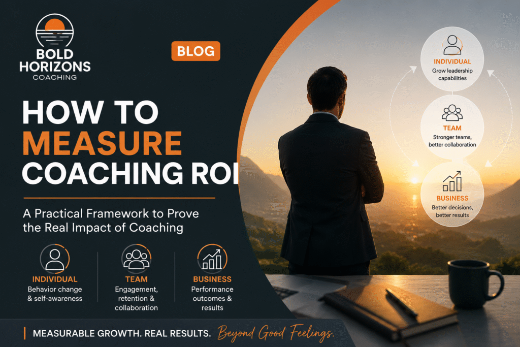 How to Measure Coaching ROI Bold Horizons Coaching